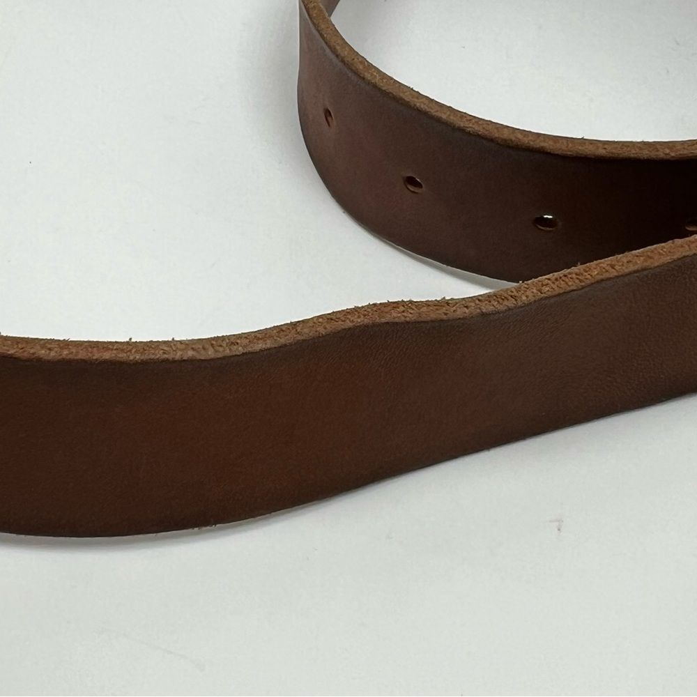 Gucci GG Brown Leather Belt Size 110 - 44 - Picture 8 of 11